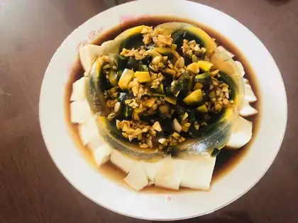 Eggs, tofu