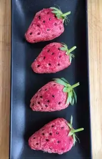 Strawberry bean bag