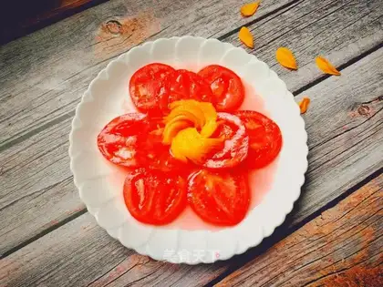Sugared tomatoes