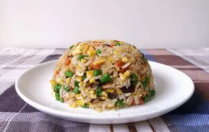 Five-colored rice