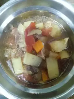 Tomato potato stew