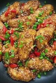 Hot chicken wings