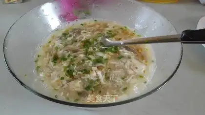 Mushroom tofu soup