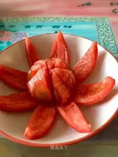 Sugar with tomatoes