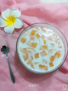 Mango pudding