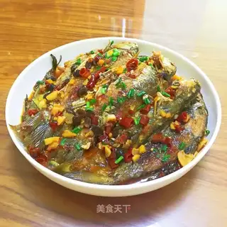 Red-burned fish