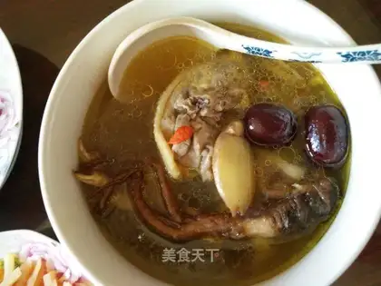 It's red-tree chicken soup