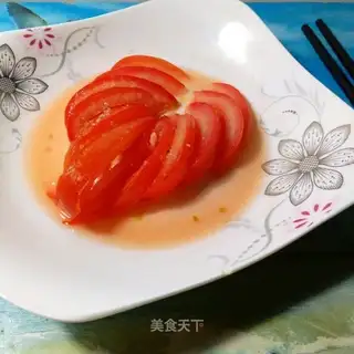 Sugar with tomatoes