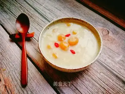 Round meat oatmeal
