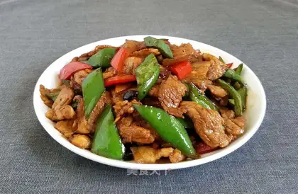 It's usually fried meat