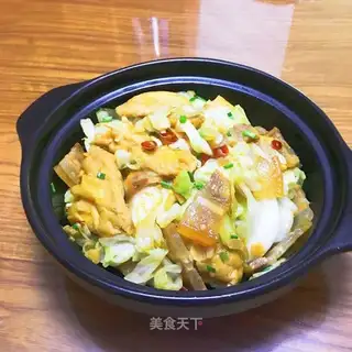 Tofu with gravy