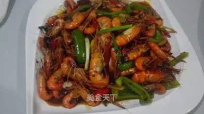 Spicy shrimp