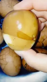 Homemade tea eggs