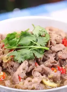Sour soup, fat cow