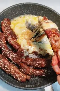 Korean cheese ribs