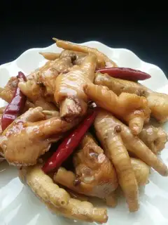 Spicy chicken claws