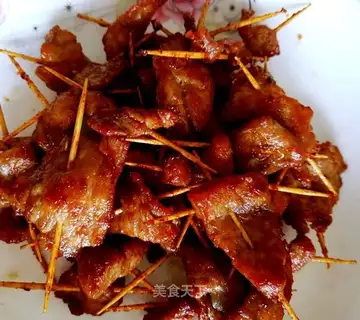 Ridiculous toothpick meat