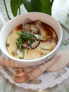 Flower clams and eggs