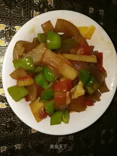 Sour pig skin