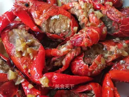Garlic lobster