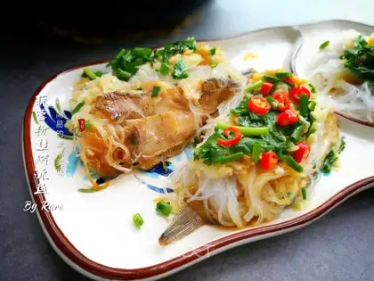 Garlic fans roast ice fish