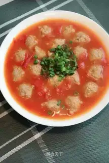 Tomato meatballs