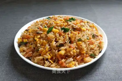 Godmother ham and egg fried rice