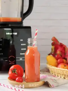 Tomato apple juice