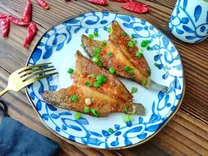 The roasted icefish