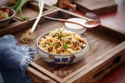 Fry mushrooms