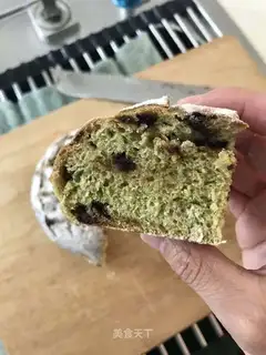Mint chocolate bread