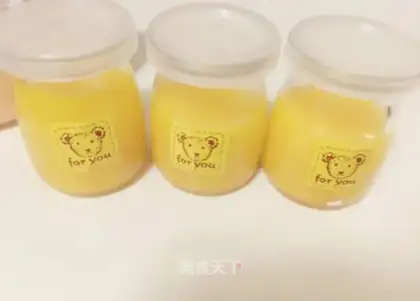 Mango pudding