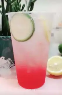 Watermelon ice-cream