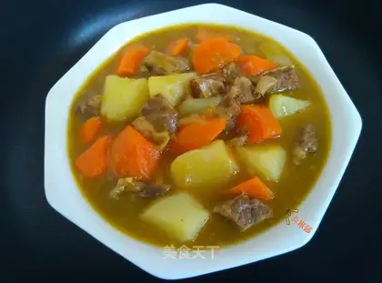 Curry beef