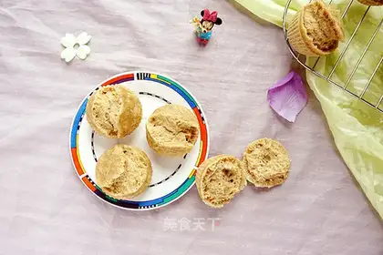 Red bean rice hairloaf
