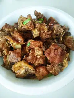Red burn ribs
