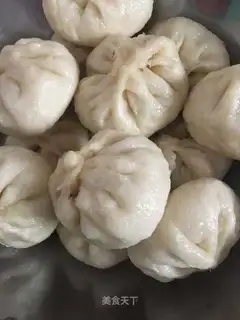 Frozen meat buns