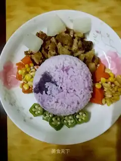 Pork with rice