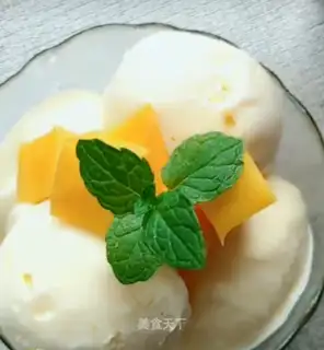Homemade ice cream