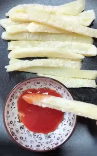 They're homemade fries
