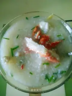 Crab congee