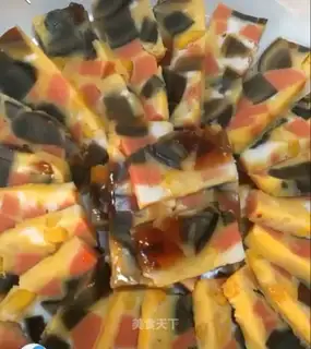 Colored two eggs