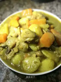 Curry chicken