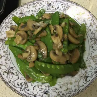 Snacked Dutch beans