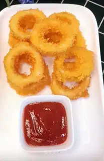 Fried squid rings