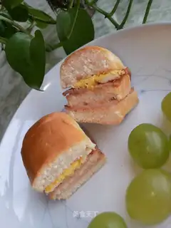 Whole wheat bread sandwich