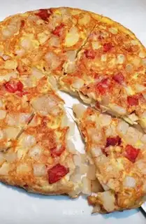 Egg pizza