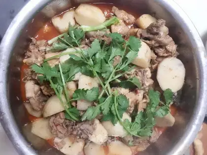 Potato chicken