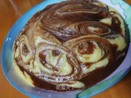 Double steam cake