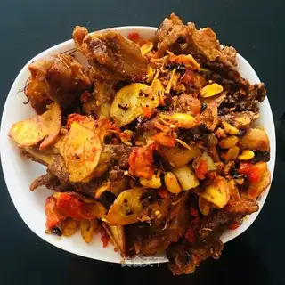 Spicy lamb chops